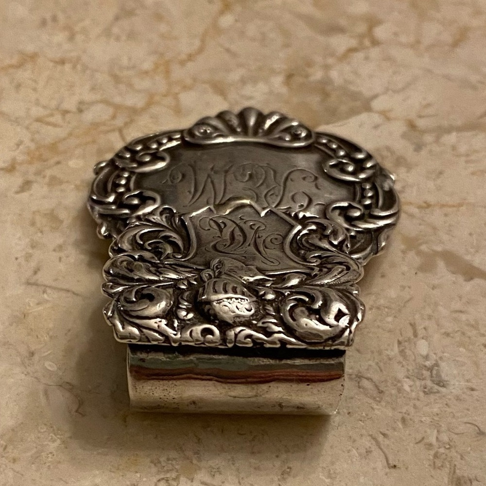 Vintage Sterling Silver Victorian Inspired Pendant by Foree Hunsicker - Picture 5 of 7